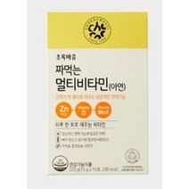 초록마을 짜먹는 멀티 비타민, 15gX15포X2팩, 2개