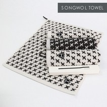 송월타올 호텔컬렉션 엑스34 주방 고리 타월 3장, 상세설명 참조, 회색3장