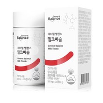 지쿱 제너럴 밸런스 밀크씨슬 ( 500mg x 120정 ) 간건강 스트레스로 인한 피로개선 홍경천 간건강식품 최신정품