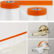 DIY 셀프 페인트 도색 보호 비닐 외벽페인트 마감처리 마스킹테이프, 상품선택, 테이프 90cmx20m