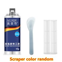 옥상방수 50100g AB 접착제 2 in 1 금속 수리 페이스트 내열성 냉간 용접 주조제 슈퍼, 01 50g, 50g