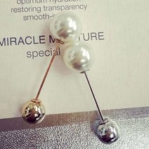 도매제국 진주핀 브로치 미니