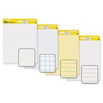 3M 스카치 포스트잇 이젤패드 561 라인, 포스트잇 이젤패드 561 노랑라인