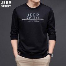 지프 스피릿 남성 라운드 넥 맨투맨 긴소매 면 코튼 프린트 맨투맨 셔츠 빅사이즈 브랜드 정품 98023