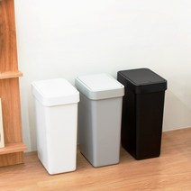 내집의모든것 심플멜로 원터치 종량제 휴지통 5리터 10리터 20리터, 블랙, 1개