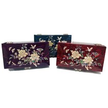 꽃과 나비 자개 보석함 중