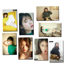 아이유포카 포토카드 고화질 코팅 아이유 고퀄리티 포스트카드 고급 굿즈 여자아이돌 프리미엄, IU-HB09, 6인치 사진 8장 (코팅)
