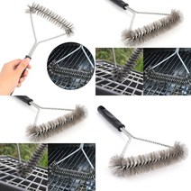 마트498 철수세미 브러쉬 28cm 녹제거기 스텐냄비탄거 와이어브러시 철솜 무쇠팬수세미 쑤세미 탄냄비 고기판 후