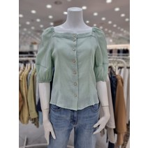 더아이잗 버튼포인트 퍼프 블라우스 IN5N0BL82920