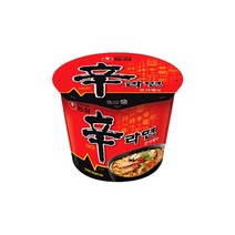 맛있는 농심 신라면 큰사발 16컵 대용량 업소용 식당용 식자재, 본상품선택