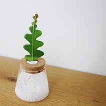 펫플랜트 피쉬본 코르크 수경세트자연석 화이트스톤+솜 포함, 피쉬본+코르크화병(소)+화이트스톤+솜
