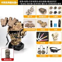 야간 투시경 망원경 야시경 쌍안경 헬멧, 샌드 세트 J