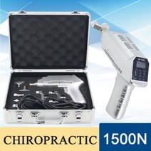 New 카이로 프랙틱 조정 도구 1500N 조절 강도 치료 교정 마사지 척추 건강 관리 목, US Plug 110V