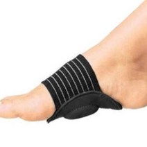 발바닥 보호대 아치쿠션 한쌍 평발 족저근막염 발피로 발편한 밴드형