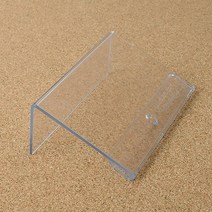 socean 상품명 브로셔 꽂이 가격표 가로 단면 90x55mm 매장 쇼카드 네임판 상품 가격표 액자 정보 상표 케이스 POP 인