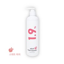 올리블리 1.9 멀티클렌저 스위트 피치 바디워시, 350g, 1개