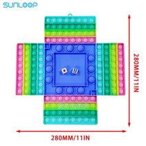 중국레고 식물레고 스퀴즈 토이 상위 큰 크기 푸시 보드 게임 거미와 오지에 다채로운 키즈 어린이위한 딤플 재밌는 선물 기프트 가족 패밀리 보도 버블 탁상 전투 수학 두 개의 위 핫, 1 PCS R