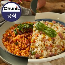[천일식품]볶음밥(각2봉 총10봉)햄야채 참치김치 매운갈비 치킨커리 바베큐, 1개