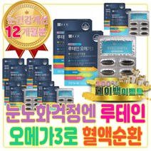 눈 노화 에좋은 루테인 혈행 개선 오메가3 맞춤 세트 올인원 영양제 개선제 제 혈관에 좋은 추천 청소 건강 기능 식품 음식 베타 카로틴 토코페롤 결명자 마리골드 꽃 차 효능