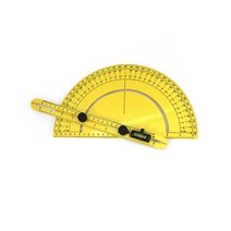 퍼스트라인 분도기(플라스틱) DS566 내각각도기 측정도구 270mm, 1개