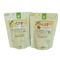 동결건조 사과콩비지가루 70g+콩비지가루 80g산마을