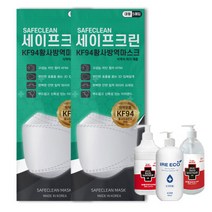 세이프크린 KF94 황사 미세먼지 마스크 대형 100매