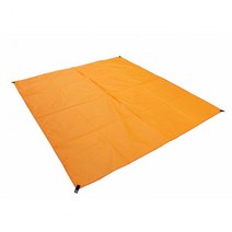 텐트러그 등산 텐트 캠핑 차박 매트 러그 돗자리 카페트 독특한 비치 매트 Sandproof 두꺼운 접이식 초경, 04 주황색_01 L