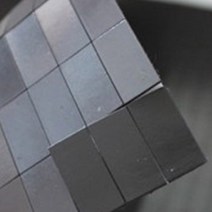 정신마그네트 접착식 조각고무자석, 1장, 10_75X15X0.9T(80조각)