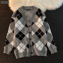 카디건 다이아 니트 코트 여 가을 겨울 고급스러움 넘 이뻐 루즈 나른 니트 스윗 쿨 탑