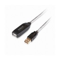 넥스트 NEXT-USB05 PLUS USB2.0 연장 쉴드 케이블 5M 리피터, 1개