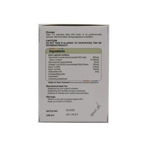 [뉴질랜드직구] Healthfarm 그린 오메가3 머셀 라이퍼드 쉘 12500 글루코사민 180Cap 1PACK, 상세참조, 수량