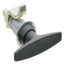 Southco E3-11-15 Series Vise Action Powder Coated Zinc Alloy Hand Operated Compression Latch with T-, 1