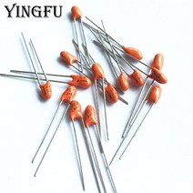 10pcs 0.47 미크로포맷 50V 474 탄탈 콘덴서 50V0.47uF DIP 방사형
