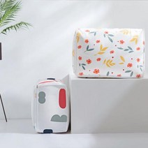 이불 보관함 정리함 수납함 패딩보관함 보관커버이불정리파우치 이불보관함 이불장정리 이불보관팩 이사박스 옷정리함이불보관 이불수납 정리용품 겨울옷보관 패딩보관, 토트무늬 소
