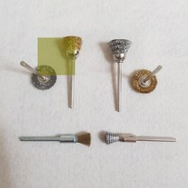 드릴 와이어 일자 스텐 철 티형 수공구 핸드 신주 전동 녹제거 미니브러쉬 베이비 브러쉬 금형 종, 금형용 컵브러쉬 스텐, 금형용 컵브러쉬 스텐