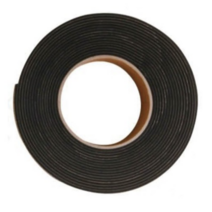 TY EVA 단면 흑색 스폰지테이프 폭 50mm 두께 2mm x 길이 7.5m, 3개