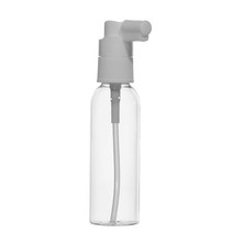 허브스프레이 헤어 스프레이용기 검정 흰색캡 20~500ml, 60ml, 투명용기 흰색캡
