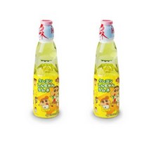 일본 라무네 짱구 신짱 사이다 파인애플맛 200ml 2병 구슬사이다, 일본 라무네 신짱 사이다 파인애플맛 200ml 2병, 2개