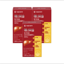 대웅에너시슬밀크씨슬비타민B 테아닌1 000mg x 60정x 3