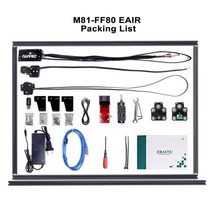 zbaitu 업그레이드 ff80-eair 커터 리메이크 공기 보조 레이저 조각 절단기 정밀한 카메라 fac 나무 도구 포함, m81-ff80-에어