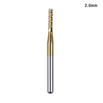 밀링커터 엔드밀 나사 볼록 십자 드릴 공구 비트세트 티타늄 코팅 카바이드 밀링 커터 조각 엣지 내구성 있는 CNC 라우터 PCB 기계용 엔드 1 개, 11.2.0mm