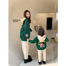 희희엄마 겨울옷 모자옷 모녀옷 기모