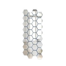 아크릴 거울 욕실 화장실 현관 화장대 세면대 붙이는 안전 거울, 사각 30cmX30cm - 1개