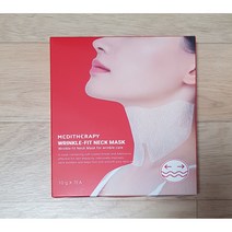 [정품] 메디테라피 링클핏 넥마스크 목주름 팩 1박스 (니들별도구매) / 팔자주름 주름관리 주름홈케어 주름없애기 넥 마스크 목주름팩 니들 목주름 meditheraphy, 1박스 7매