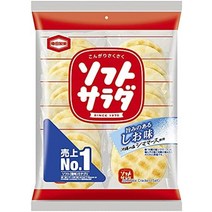 일본 센베이 카메다 제과 소프트 샐러드 20장×12봉, 단품, 20개 x 12봉지