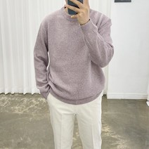 아도르클래식 보카시 하이미어 드랍 숄더 울 가을 겨울 긴팔 니트