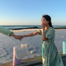 스텔라 끈 원피스