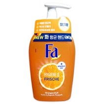 화 항균 핸드워시 오렌지향, 2개, 250ml