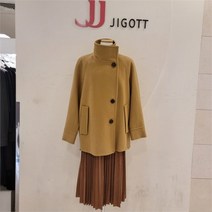 JJ JIGOTT 제이제이지고트 JJ지고트 울 버튼 하이넥 자켓 GIBA0JKJ2