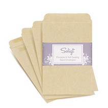Soligt Self-Sealing Printable Seed Packet Envelopes - 100 Counts 3